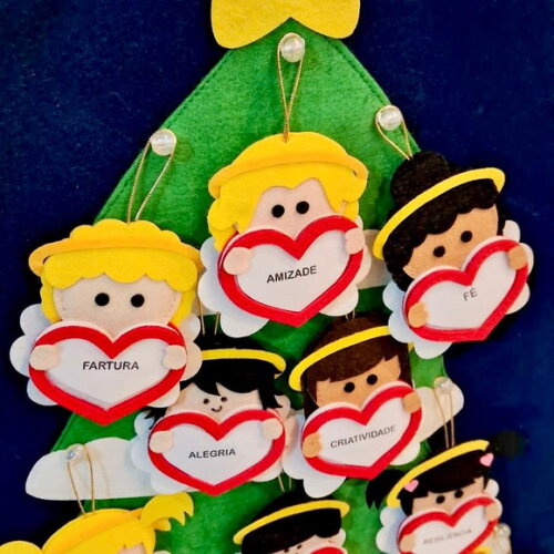 Calendário do Advento e Árvore Montessori