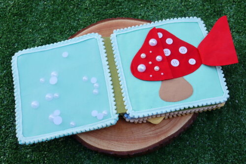 Livro Sensorial Baby Bosque