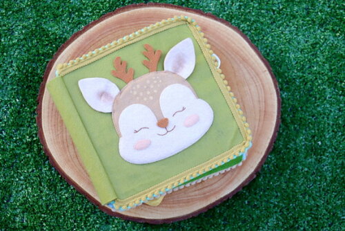 Livro Sensorial Baby Bosque
