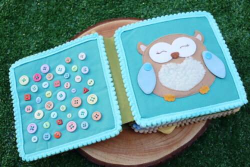 Livro Sensorial Baby Bosque