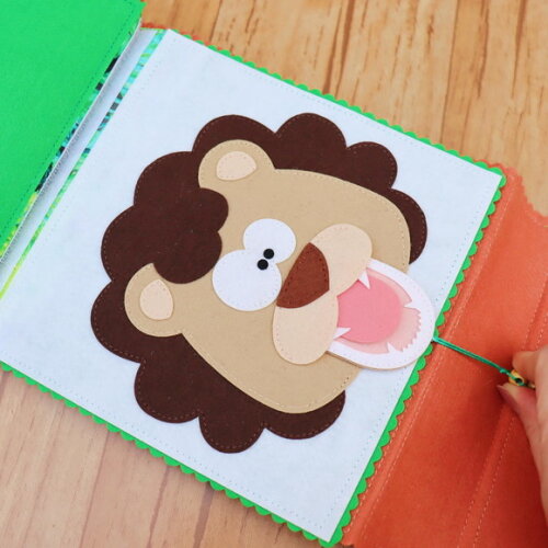 Livro Sensorial Safari