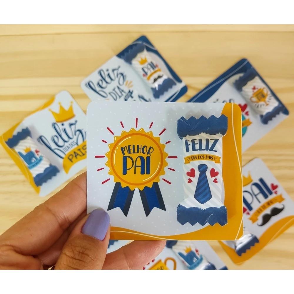 Bala Personalizada Dia dos Pais - Mimo Personalizado Dia dos Pais