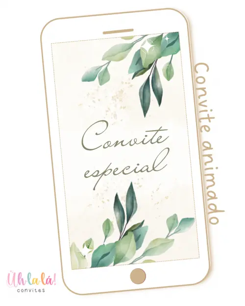 Convite Animado Bodas de Ouro (em vídeo)