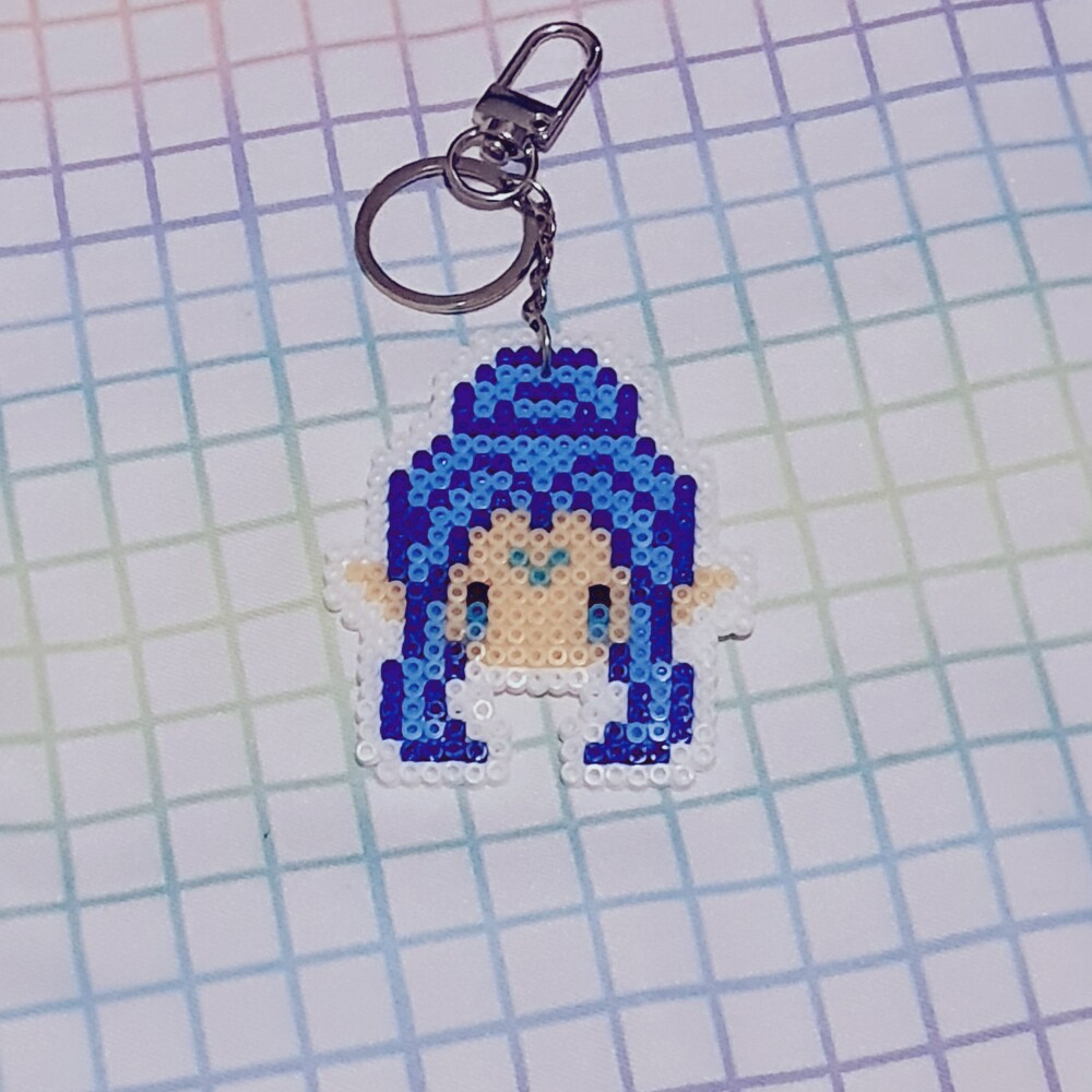 Chaveiro das Elfas | Vtuber | Hama Beads | PixelArte
