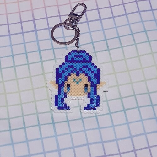 Chaveiro das Elfas | Vtuber | Hama Beads | PixelArte