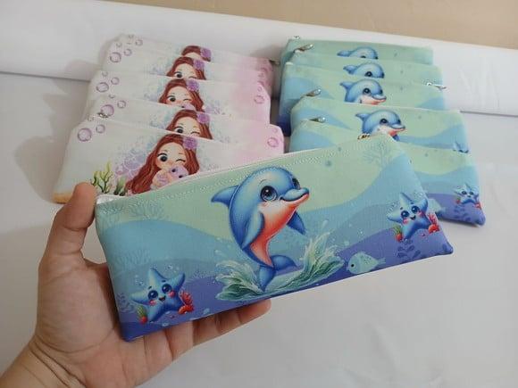 Estojo Slim Personalizado/acima de 50unidades Tam.22x9cm