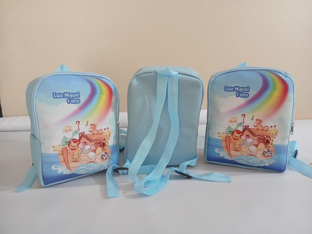 Mochila personalizada sem vivo(borda)