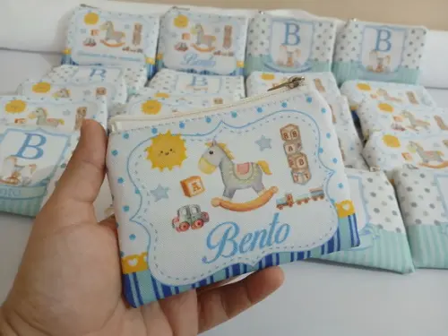 Acima de 100unidades/porta Moeda Slim Personalizado