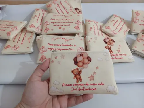 Acima de 250unidades/porta Moeda Slim Personalizado