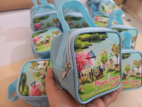 Mini Bolsa Personalizada: Mini Maletinha 10x10