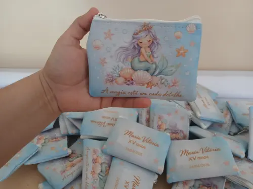 Acima de 100unidades/porta Moeda Slim Personalizado