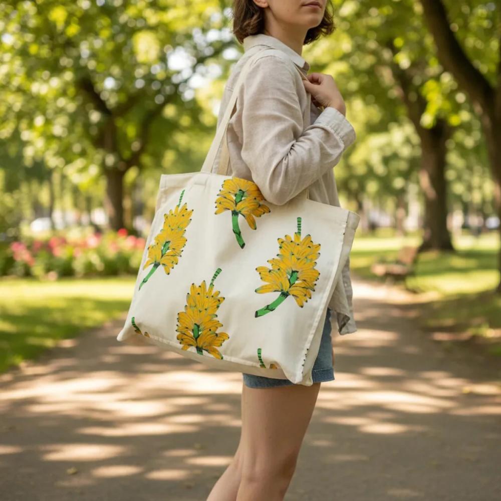 Tote Bag Sustentável Bananas