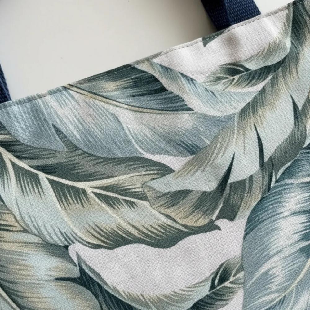Tote Bag Tecido Acquablock Folhagem