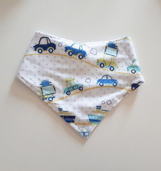 Babador atoalhado bandana Viagem