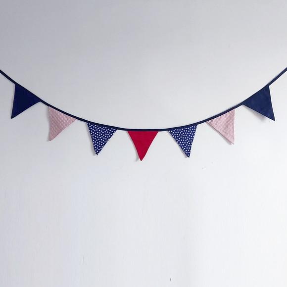 Bandeirinhas em Tecido Estampas Diversas Cores