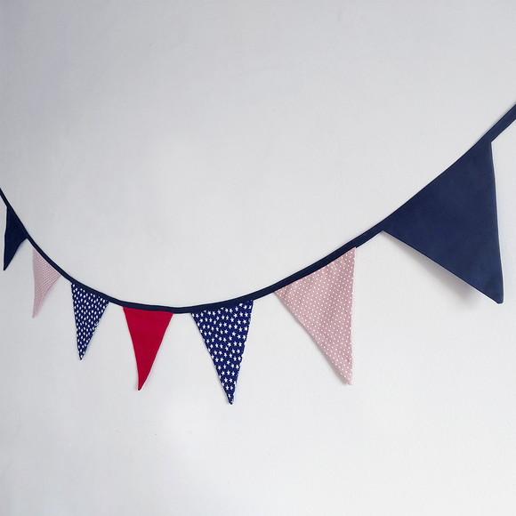 Bandeirinhas em Tecido Estampas Diversas Cores
