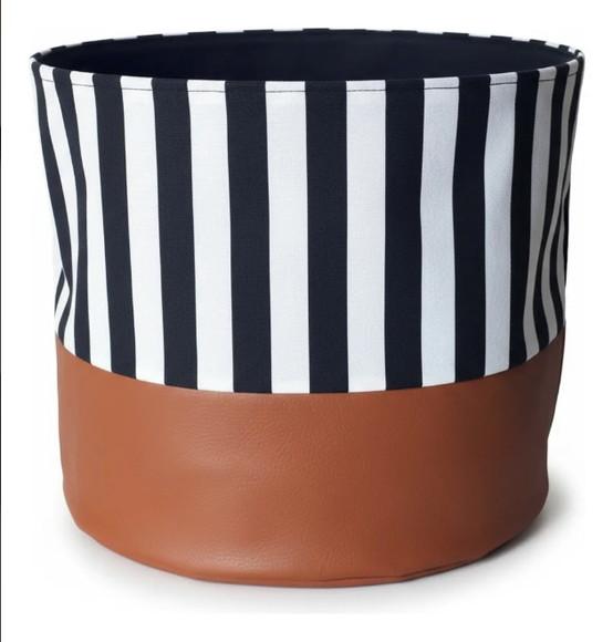 Cachepot Tecido Dupla Face Corano 25x30