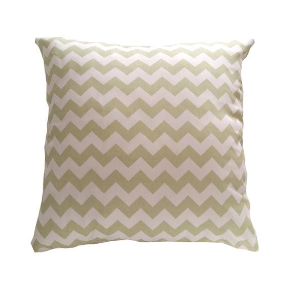 Capa de Almofada Chevron Verde Pistache