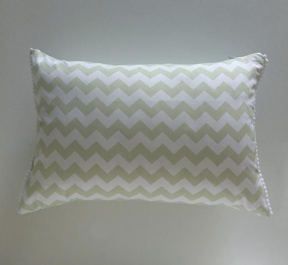 Capa de Almofada Chevron Pistache grelot