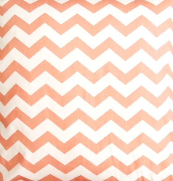 Capa de Almofada Chevron Pêssego