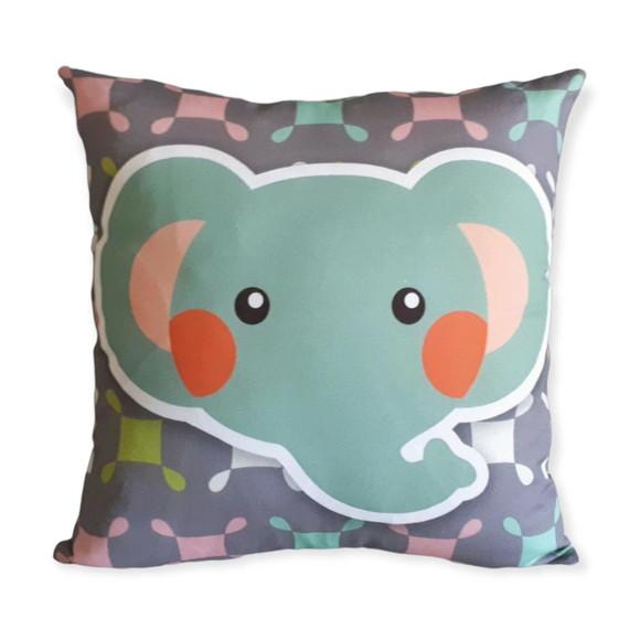 Capa de Almofada Elefante