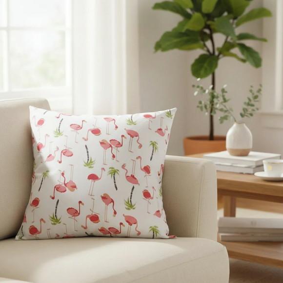 Capa de Almofada Flamingos