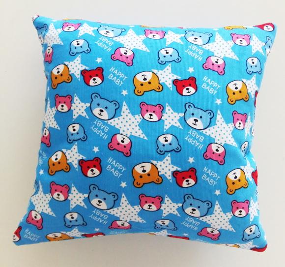 Capa de Almofada Infantil Ursos azul bb