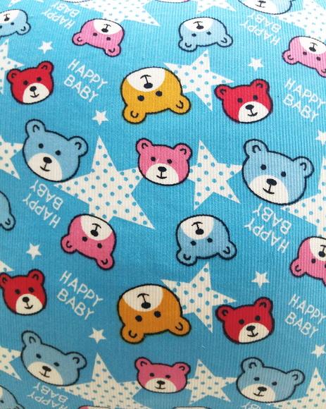Capa de Almofada Infantil Ursos azul bb