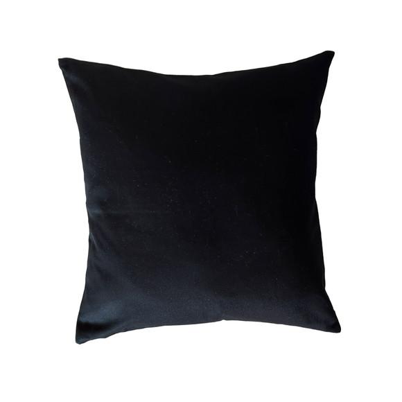Capa de Almofada Preto Corano Listras