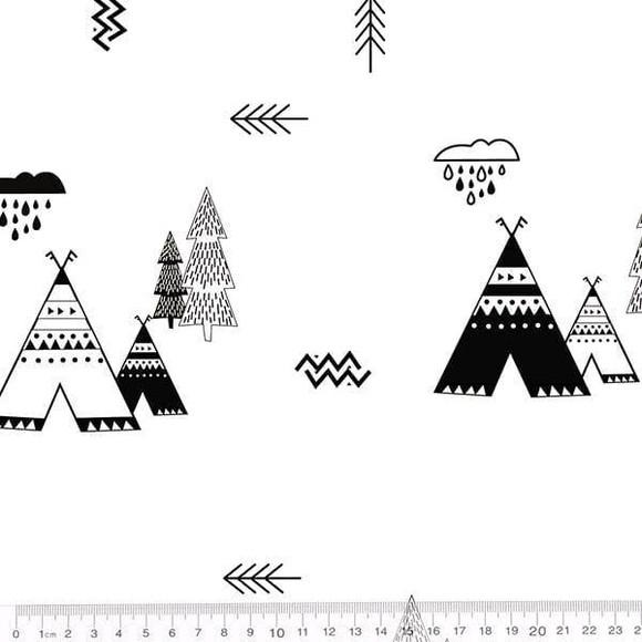 Capa de Almofada Tepee Quadrada