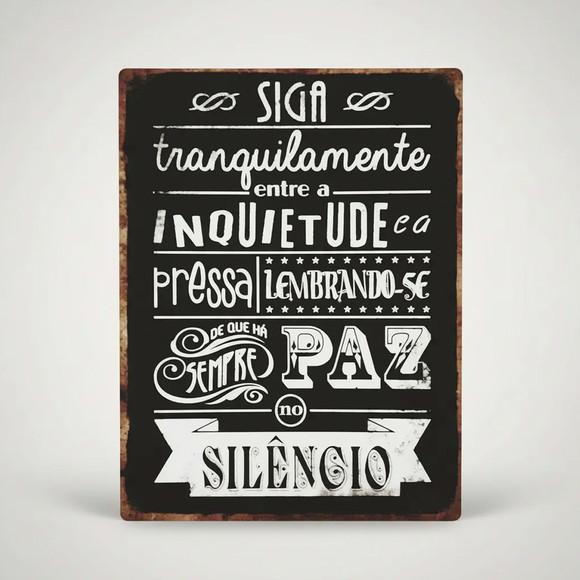 Placa Decorativa Desiderata de Max Ehrmann