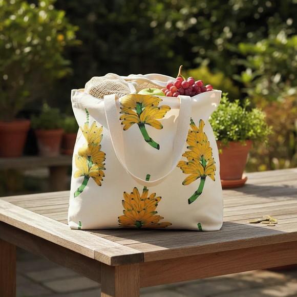Tote Bag Sustentável Bananas