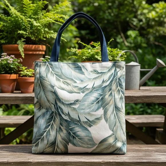Tote Bag Tecido Acquablock Folhagem