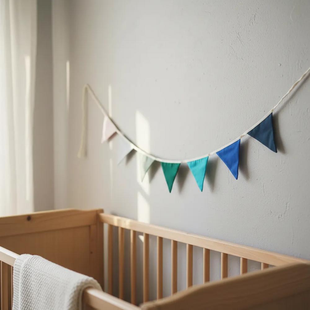 Bandeirinhas Em Tecido Colorido Para Decoração