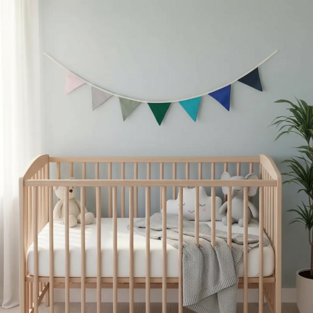 Bandeirinhas Em Tecido Colorido Para Decoração
