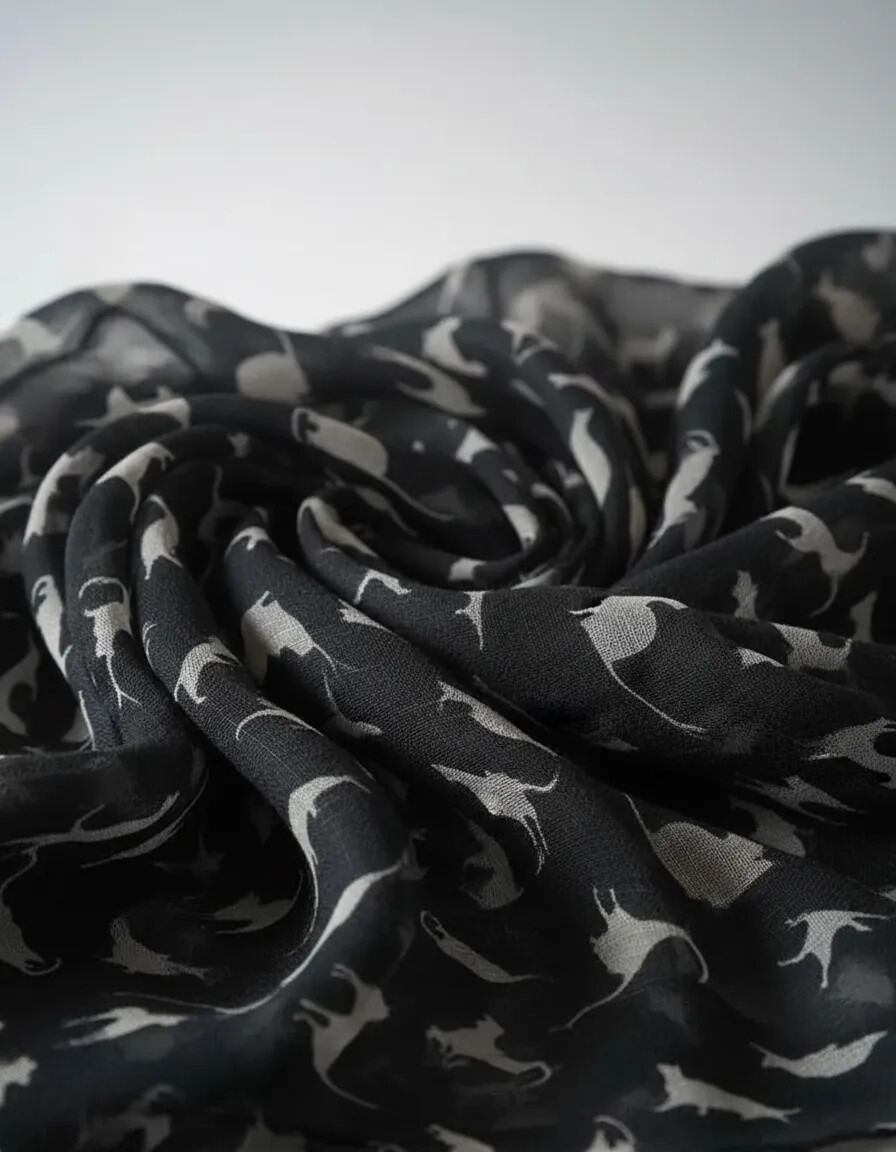 Lenço Scarf Gatos