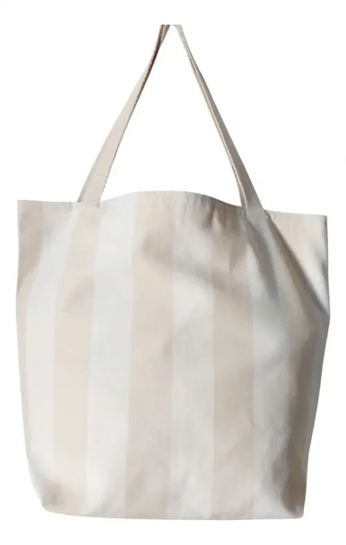 Tote Bag Listrada Creme/cru