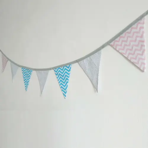 Bandeirinhas em Tecido Mix Estampas
