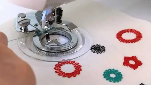 Calcador Circular Ponto Flor