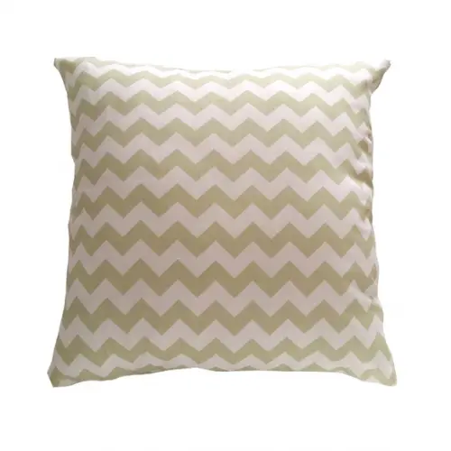 Capa de Almofada Chevron Verde Pistache