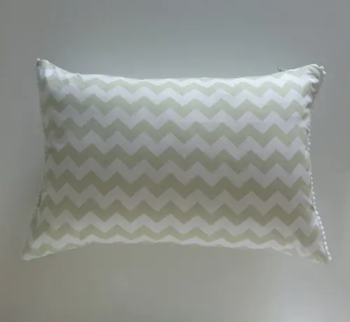 Capa de Almofada Chevron Pistache grelot