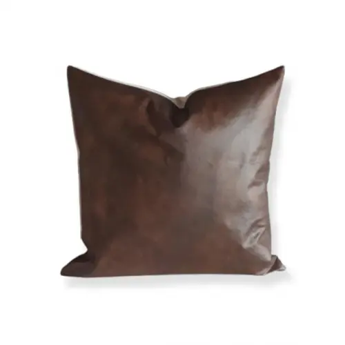 Capa de Almofada Corano Ocre e Algodão