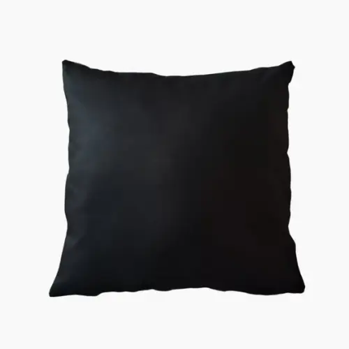 Capa de Almofada Étnica Apache 40 cm Fundo Preto