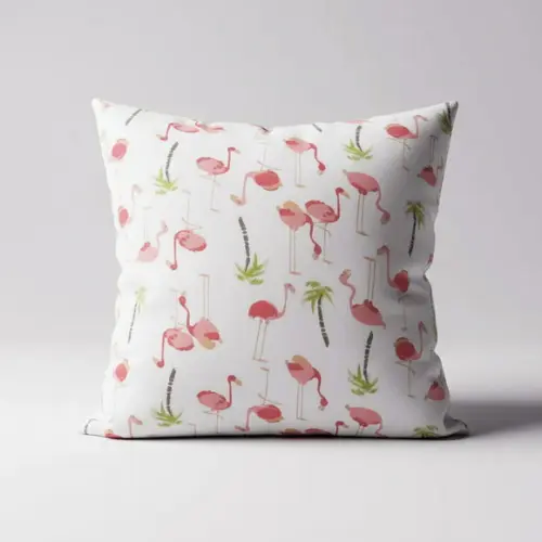 Capa de Almofada Flamingos