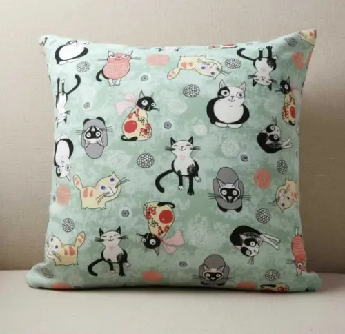 Capa de Almofada Gatinhos