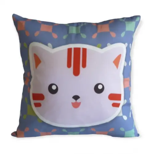 Capa de Almofada Gato