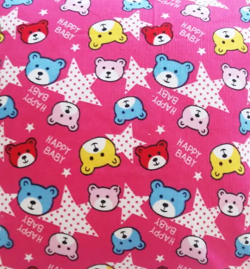 Capa de Almofada Infantil Ursinhos Rosa