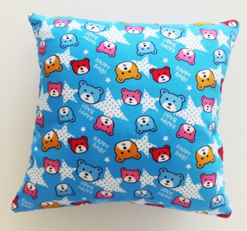 Capa de Almofada Infantil Ursos azul bb