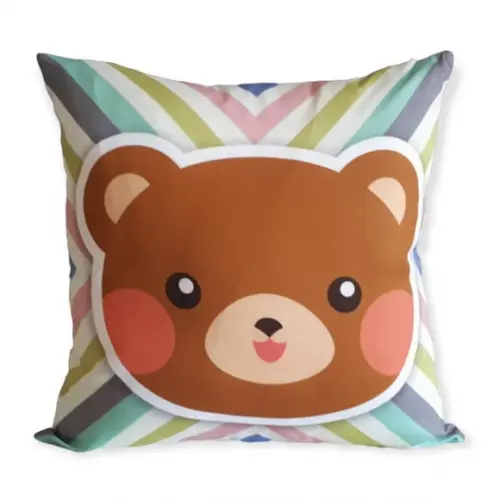 Capa de Almofada Urso