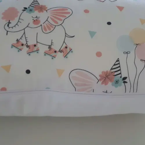 Kit 3 Capas de Almofada Elefantinha